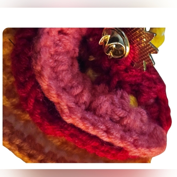 Handcrafted Multicolored Keychain Sun Enamel pins Zipper Pull or backpack charm - Picture 8 of 17